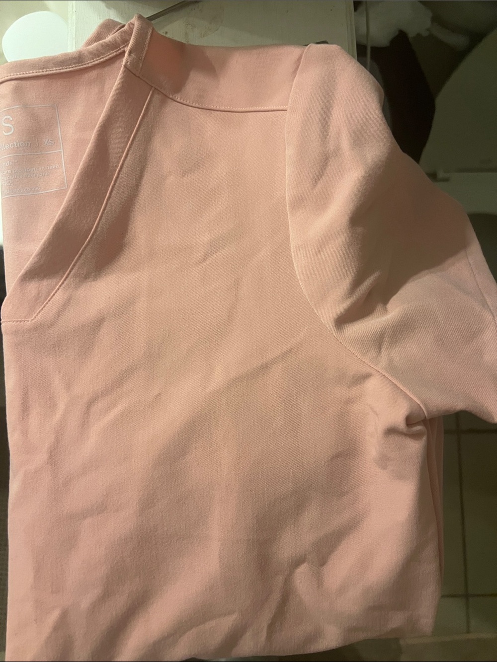 Figs Casma Top in Pink Sand